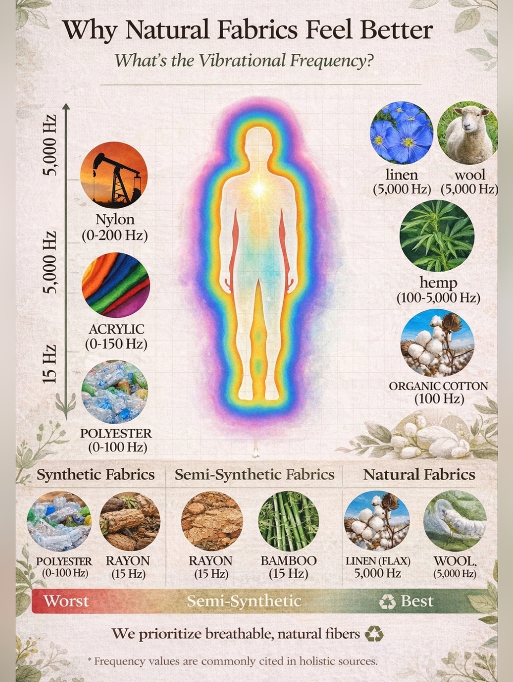 Natural Fabrics Are Better for Us